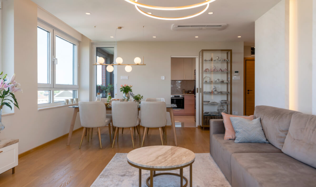 Modern – dining – living – interior